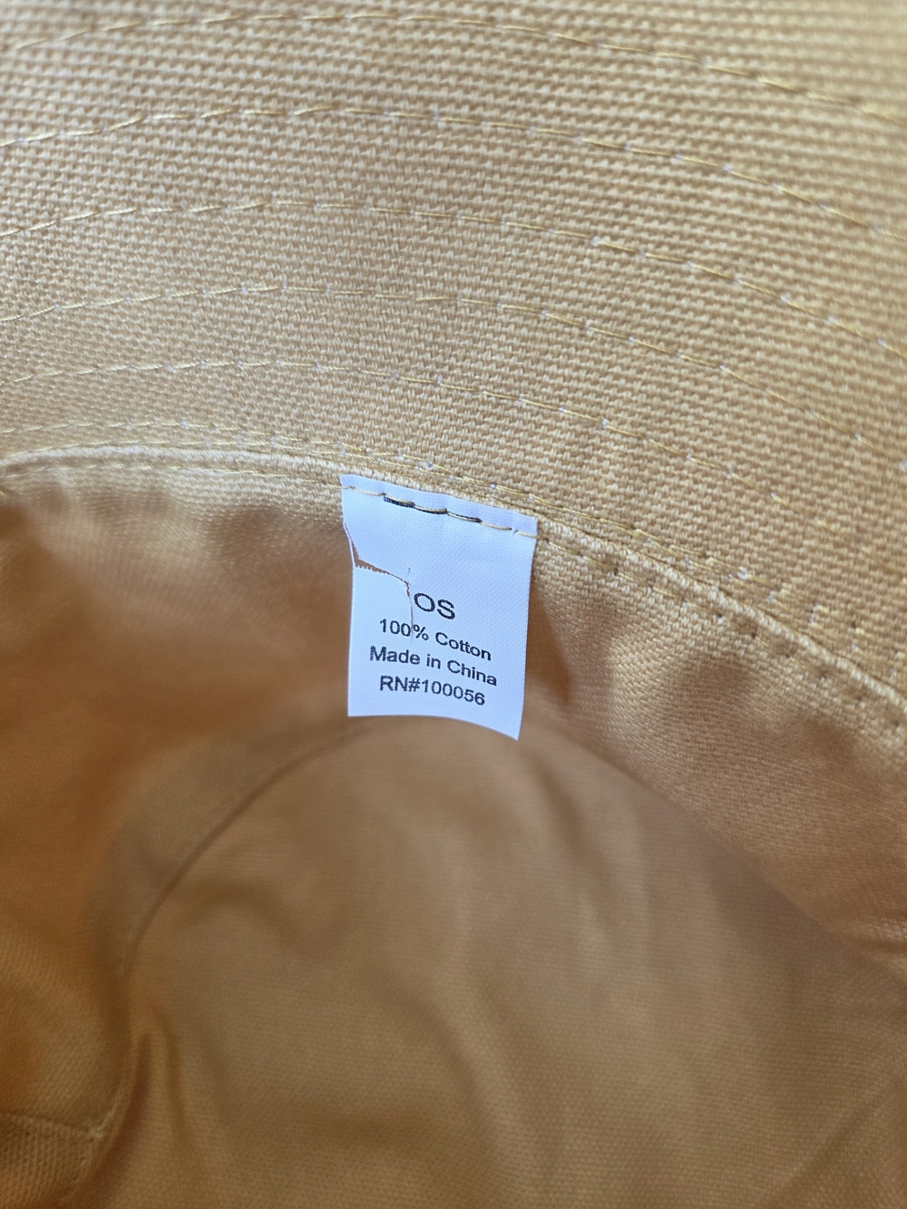 Chick-fil-A Drip Bucket Hat Honey Mustard - Picture 4 of 6